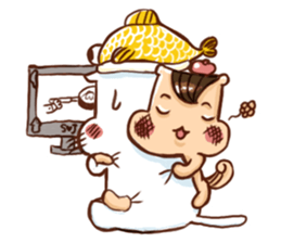 a bi a pu lovely life more sticker #10872231