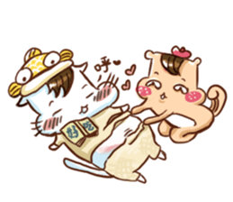 a bi a pu lovely life more sticker #10872232