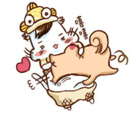 a bi a pu lovely life more sticker #10872234