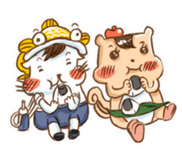 a bi a pu lovely life more sticker #10872244