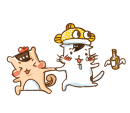 a bi a pu lovely life more sticker #10872247