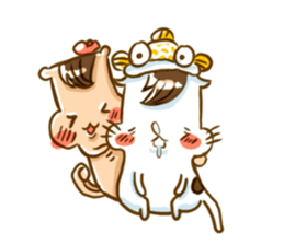 a bi a pu lovely life more sticker #10872248