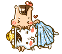 a bi a pu lovely life more sticker #10872249