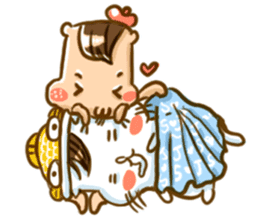 a bi a pu lovely life more sticker #10872249