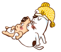 a bi a pu lovely life more sticker #10872250