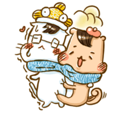 a bi a pu lovely life more sticker #10872251