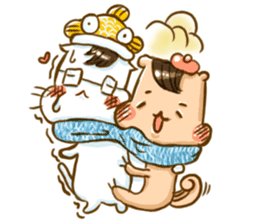 a bi a pu lovely life more sticker #10872251