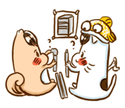 a bi a pu lovely life more sticker #10872253