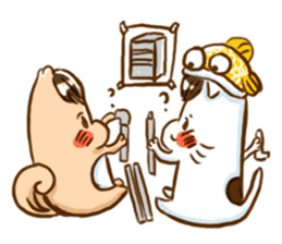 a bi a pu lovely life more sticker #10872253