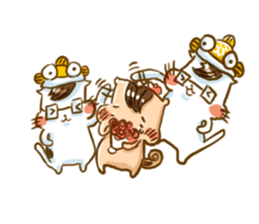 a bi a pu lovely life more sticker #10872255