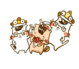 a bi a pu lovely life more sticker #10872255