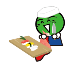 Work Sudachi kun sticker #10872373