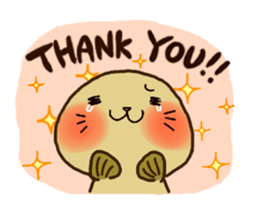 Missy Mermaid & Little Seal sticker #10872623