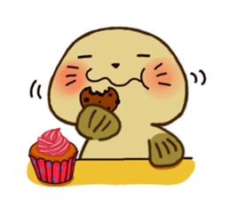 Missy Mermaid & Little Seal sticker #10872628