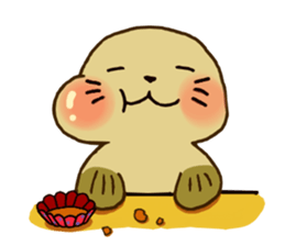 Missy Mermaid & Little Seal sticker #10872630