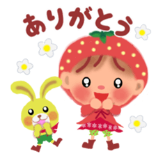 Strawberry little chiple sticker #10872662