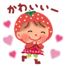 Strawberry little chiple sticker #10872668