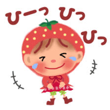 Strawberry little chiple sticker #10872681