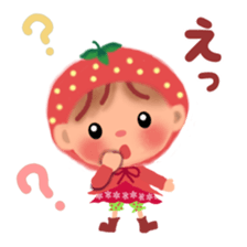 Strawberry little chiple sticker #10872683