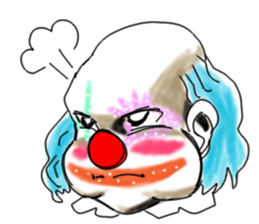 shocking pierrot sticker #10873363