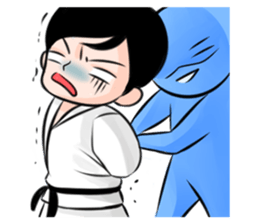 Karate life sticker #10874150