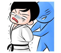 Karate life sticker #10874150