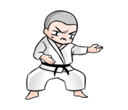 Karate life sticker #10874159