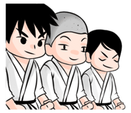 Karate life sticker #10874165