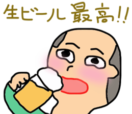 Golden town people sticker #10874336