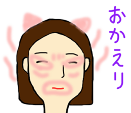 Golden town people sticker #10874373