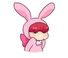 pretty rabbit MISAKI sticker #10874472