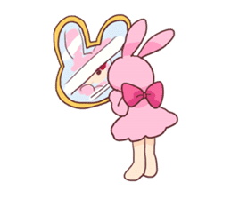 pretty rabbit MISAKI sticker #10874473