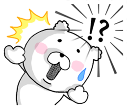 daily conversation cotton candy Bear1. sticker #10874841