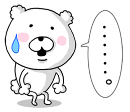 daily conversation cotton candy Bear1. sticker #10874843