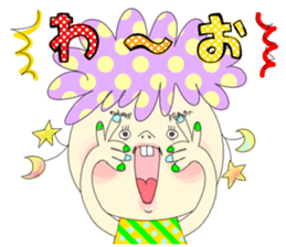 Dress up the cute girl.1 sticker #10875068