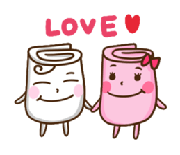 BaiBeiBei & FanManTzu ~ sticker #10875501