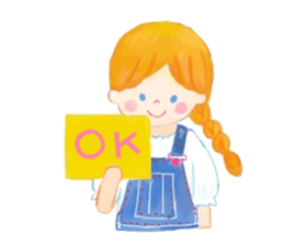 Iridescent girl respect language sticker #10876404