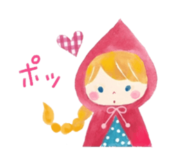 Iridescent girl respect language sticker #10876418