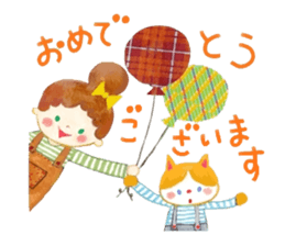 Iridescent girl respect language sticker #10876435