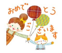 Iridescent girl respect language sticker #10876435