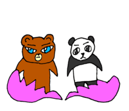 Cool animals sticker #10876777