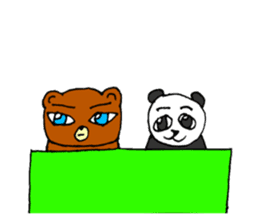 Cool animals sticker #10876781