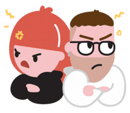 Haruchan & Tomisan sticker #10876836