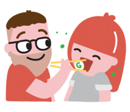 Haruchan & Tomisan sticker #10876838