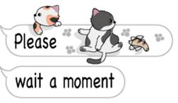 Cat cat cat English version sticker #10876933