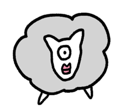 Wailing specter sticker #10877171