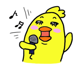 HIYOKO THE CHICK sticker #10877285