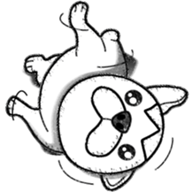 Rude dog (English) sticker #10877510