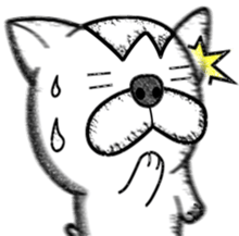 Rude dog (English) sticker #10877514