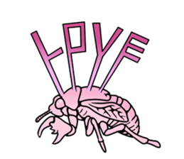 Trembling cicada - Cordyceps sinensis - sticker #10878355